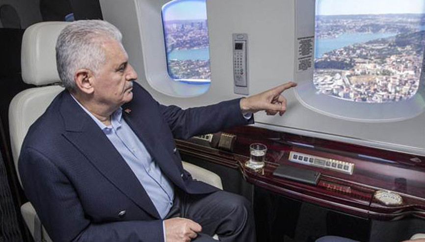 Başbakan Yıldırım, 3. Havalimanı inşaatını inceledi Başbakan Yıldırım, 3. Havalimanı inşaatını inceledi