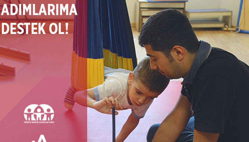 Katettiğiniz her metre sizler için küçük, CP’li çocuklar için dev bir adım olacak