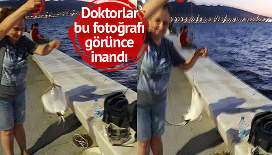 Emanet oltaya ölümcül balık vurdu