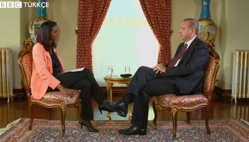 Erdoğan, BBCye konuştu: CHPnin mitingine 170 bin kişi katıldı