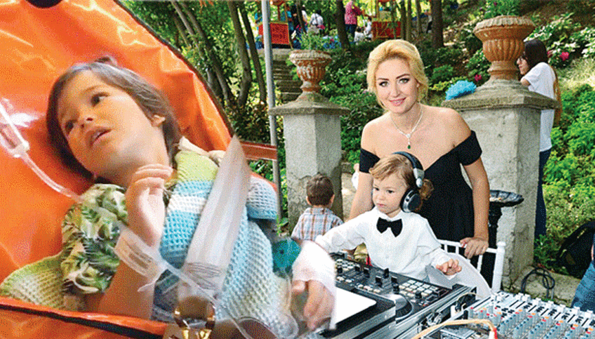 Minik Ege hastanelik oldu