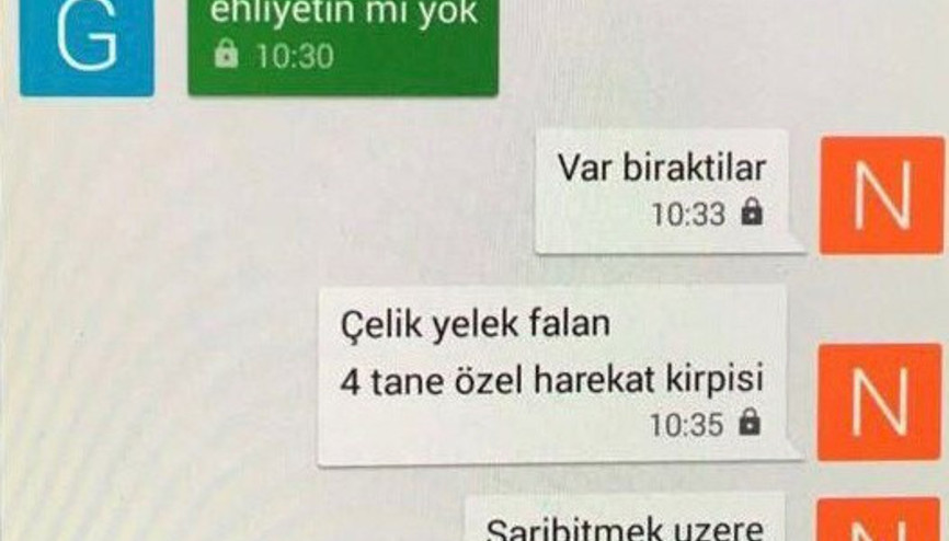 Son anda yakalanan DAEŞ üyelerinin mesajları yayınlandı