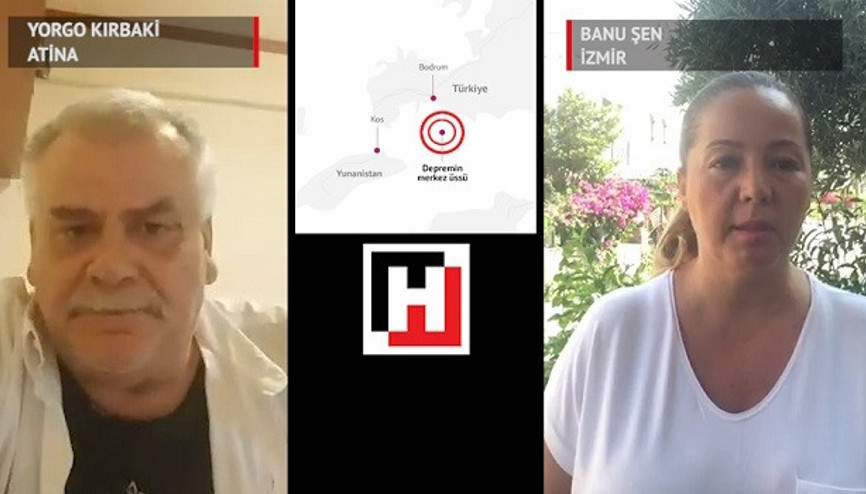 Deprem sonrası Hürriyet muhabirleri Egenin iki yakasından bildiriyor