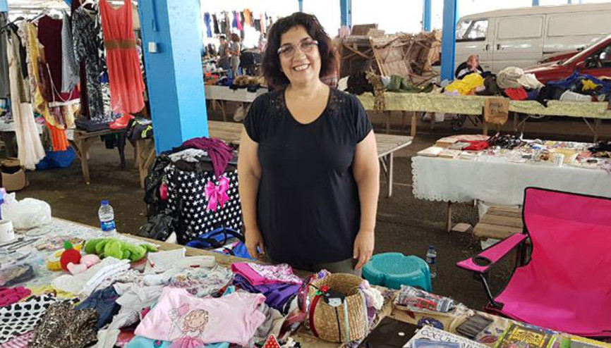 Füsun Demirel tezgah açtı