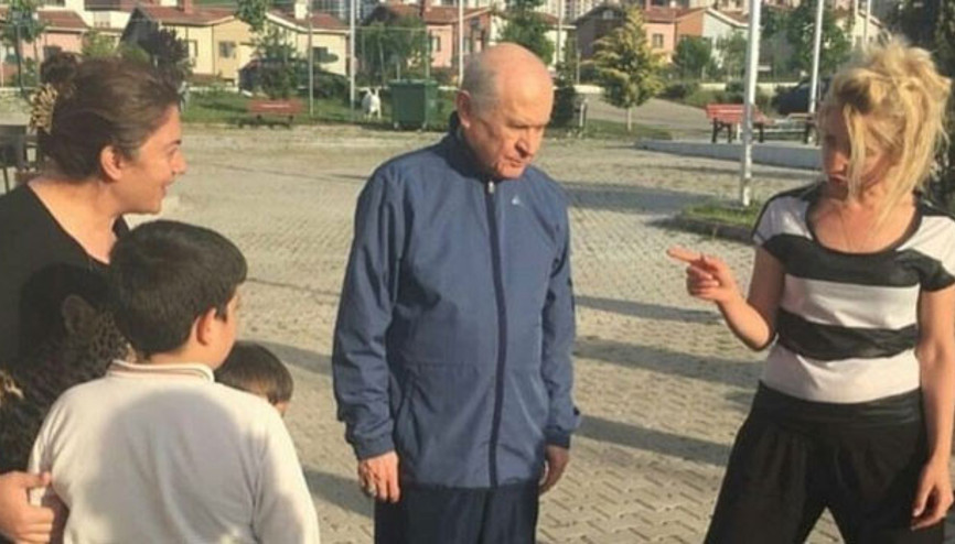 Devlet Bahçeli sporda