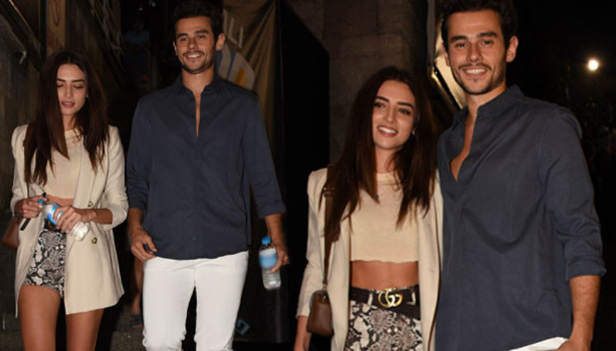 Aşıklardan ilk poz