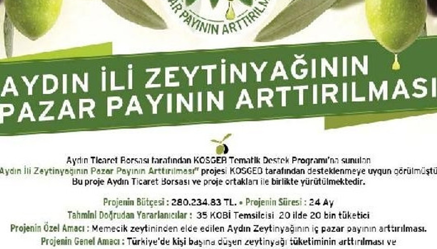Aydın Ticaret Borsasından Mardinde zeytinyağı tanıtımı
