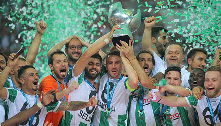 Atiker Konyasporda tarihi sevinç