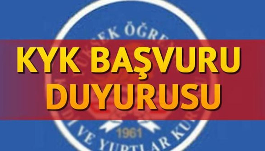 E-Devlet KYK yurt başvurusu ne zaman yapılacak KYK başvurusunu kimler yapabilir E-Devlet KYK yurt başvurusu ne zaman yapılacak KYK başvurusunu kimler yapabilir