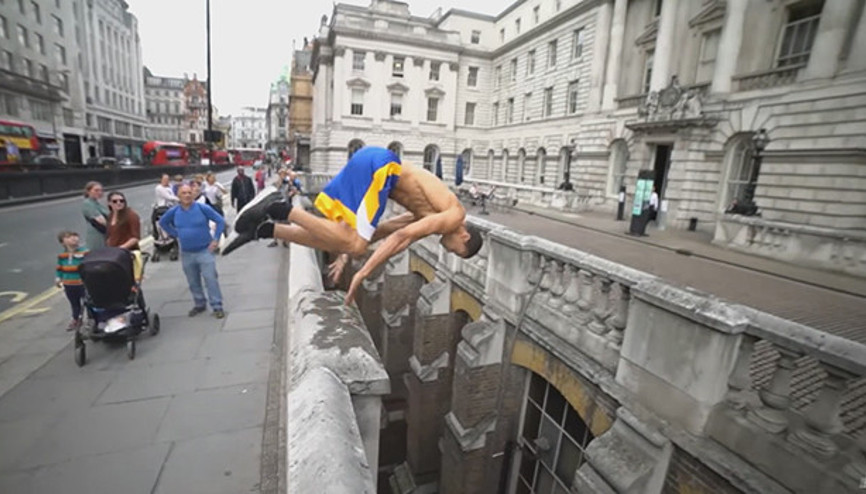 Ölüm atlayışı saniye saniye kamerada