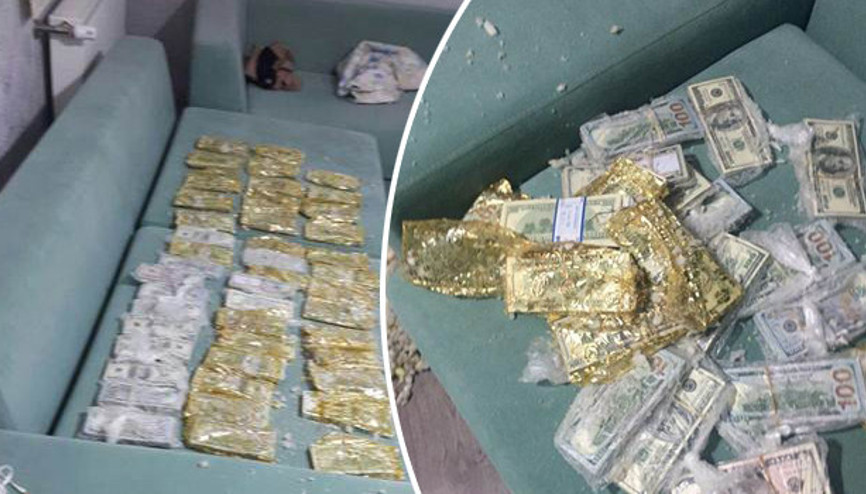 Yüz binlerce dolar yastıktan çıktı Polis şaşkına döndü