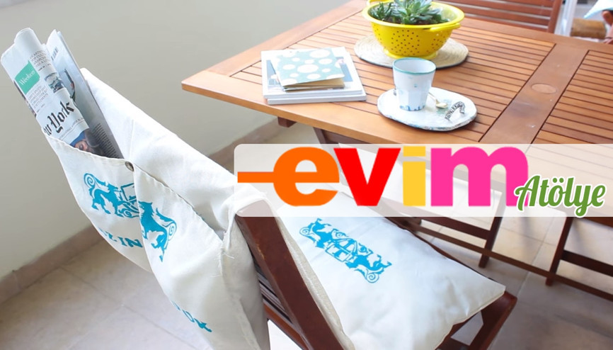 Cepli sandalye minderi yapıyoruz | Evim Cepli sandalye minderi yapıyoruz | Evim