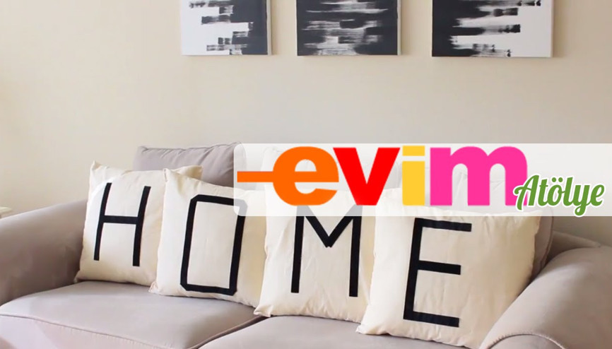 Harflerle süslenmiş yastıklar ister misiniz | Evim Harflerle süslenmiş yastıklar ister misiniz | Evim