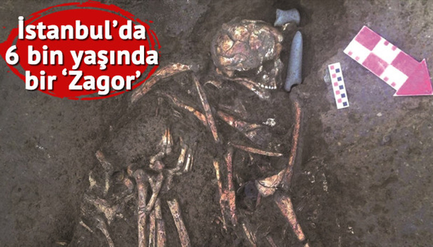 Son dakika: Beşiktaştaki kazıda dikkat çeken detaylar.. Bir balta, bir iskelet...