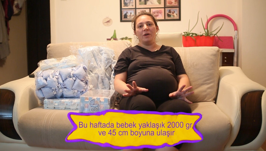 Hamilelikte 34. Hafta - 2 Kere Anne