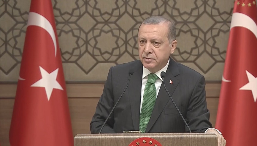 Cumhurbaşkanı Erdoğan muhtarlar toplantısında konuştu