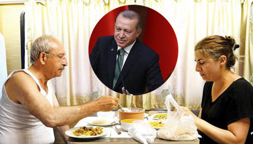 Cumhurbaşkanı Erdoğandan Kılıçdaroğlunun atletli fotoğrafına yorum: Sen Atatürkü hiç böyle gördün mü Cumhurbaşkanı Erdoğandan Kılıçdaroğlunun atletli fotoğrafına yorum: Sen Atatürkü hiç böyle gördün mü