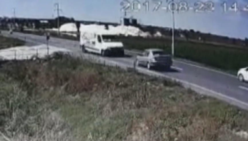 Kafa kafaya böyle çarpıştılar