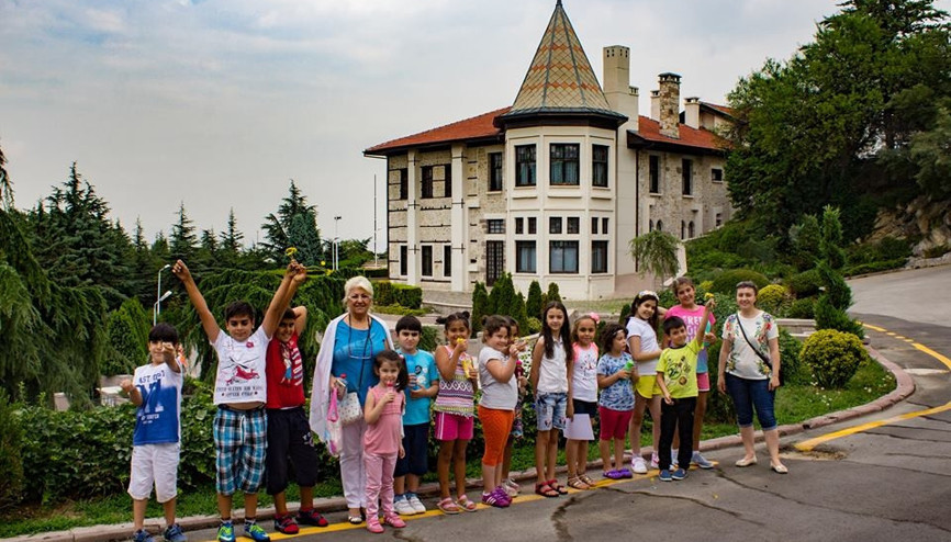 Atatürk Müze Köşkü miniklere okul oldu