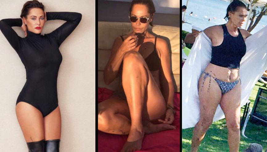 Hülya Avşarın şaşırtan fotoğrafı