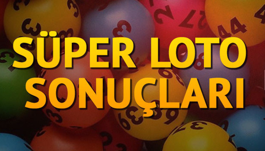 Süper Loto çekiliş sonuçları - İşte Süper Lotoda bu haftanın numaraları