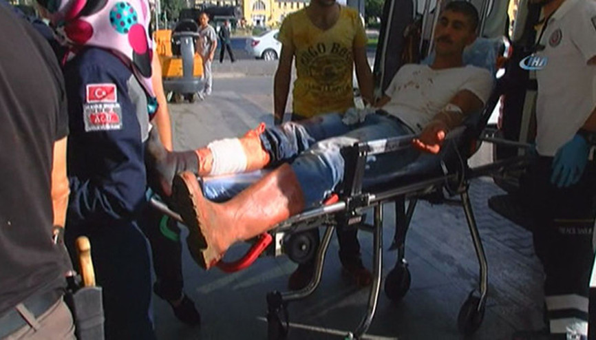 Acemi kasaplar hastaneye akın etti