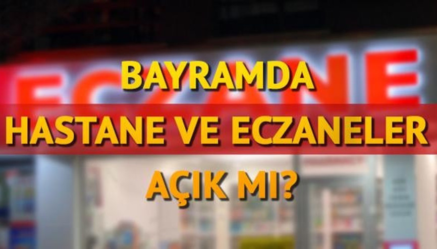 Hastaneler pazartesi (bugün) açık mı Nöbetçi eczanelerin listesi