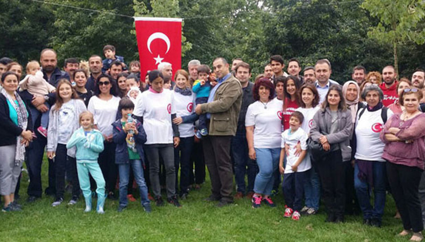 Londralı Türkler, bayramı Hyde Park’ta kutladı