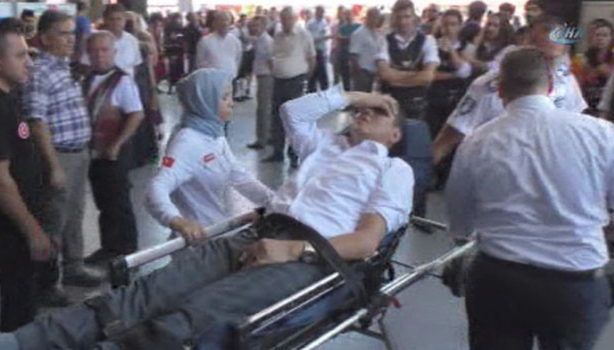 MHP ilçe yöneticileri Kültür İşleri Müdürünü hastanelik etti