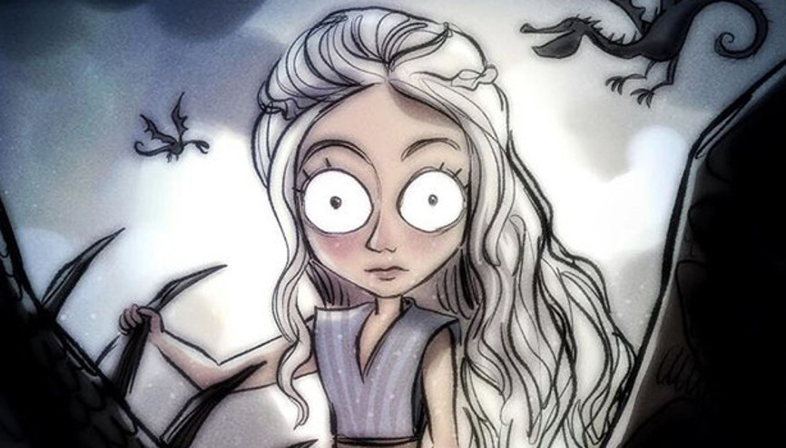 Game of Thrones karakterleri Tim Burton elinden çıksaydı