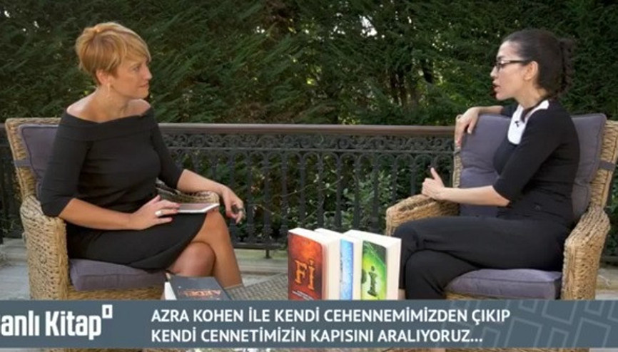 Azra Kohen ile kendi cehennemimizden çıkıp kendi cennetimizin kapısını aralıyoruz. | Canlı Kitap