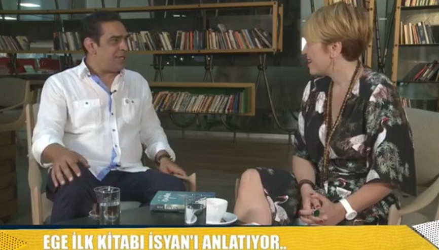 Şarkıcı Ege ilk kitabı İsyanı anlatıyor. | Canlı Kitap