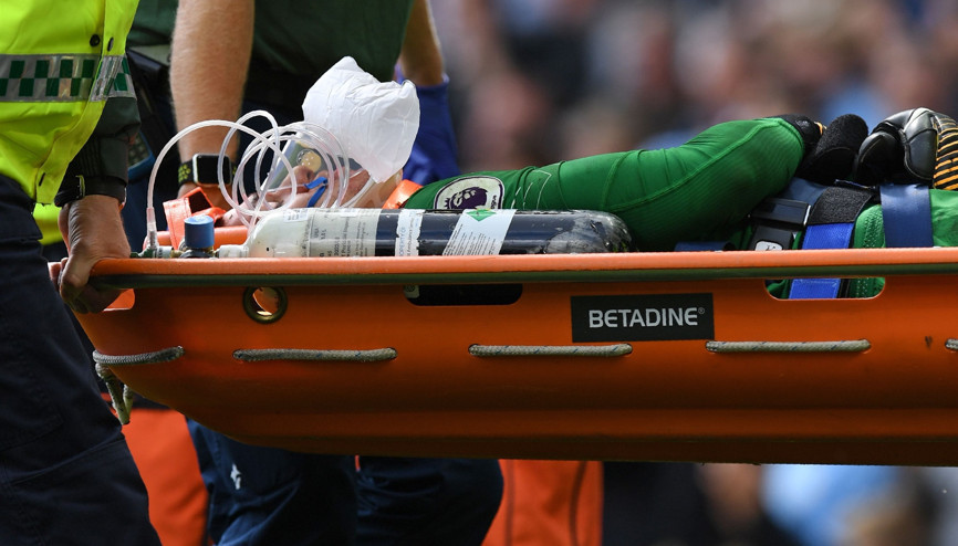 Premier Ligde dehşet anı Ederson ve Mane...