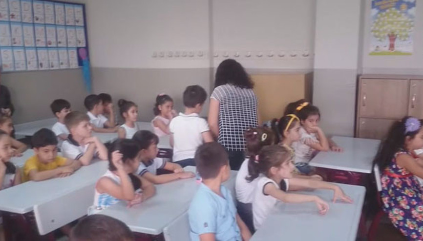 Uyum eğitimleri başladı... Miniklerin okul heyecanı