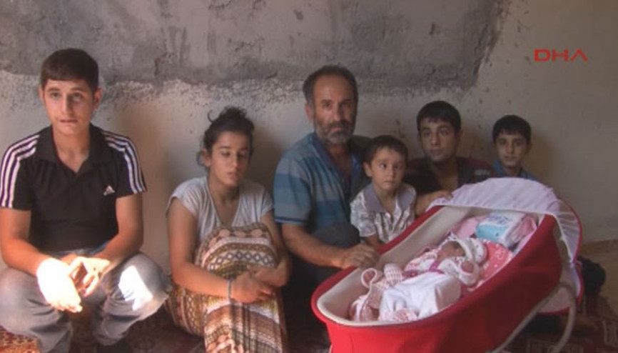 Eşi öldü, 6 çocuğuyla ortada kaldı