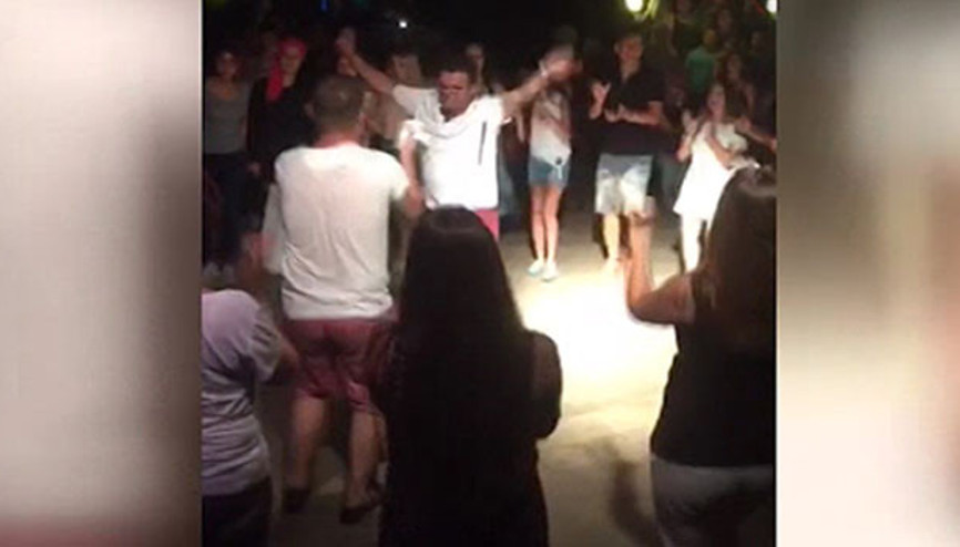 Oteldeki gecede feci ölüm