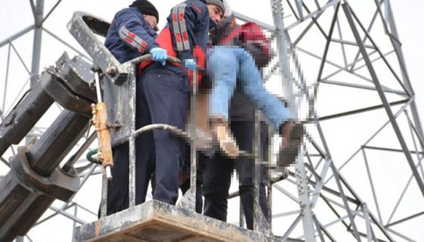 3 aydır kayıptı, elektrik direğinde asılı bulundu