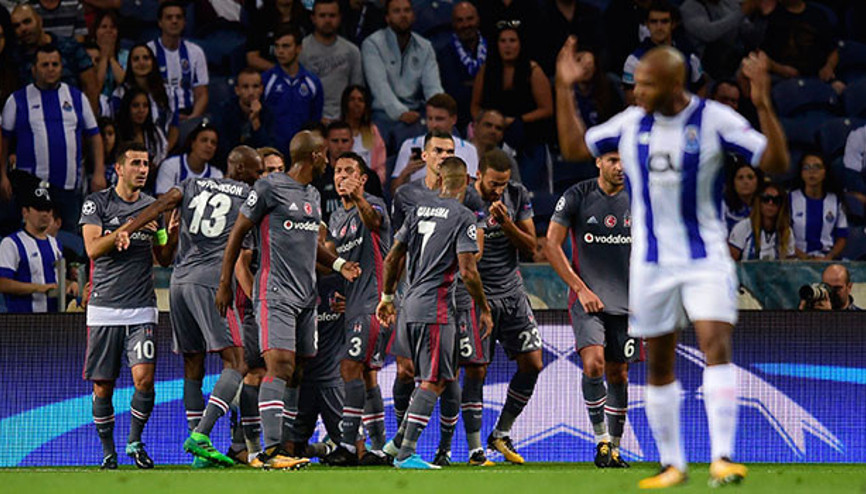 Beşiktaş Portoyu yıktı, Capsler tavan yaptı