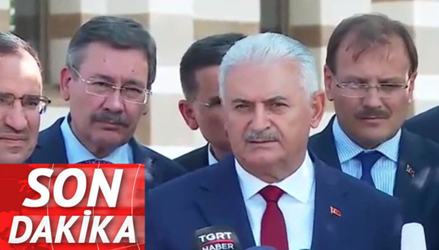 Başbakan Yıldırımdan cenazedeki saldırıyla ilgili ilk açıklama