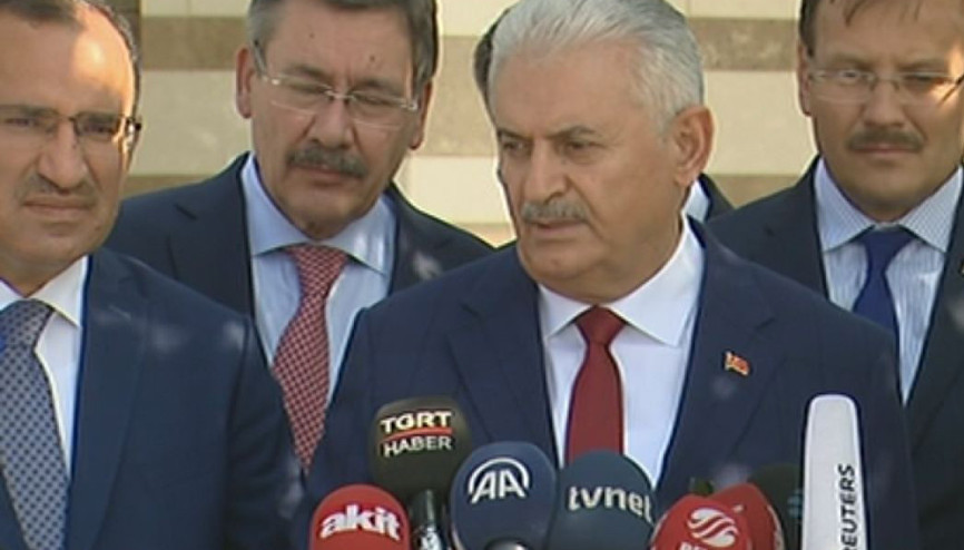 Başbakan Yıldırımdan cenazedeki saldırıyla ilgili ilk açıklama