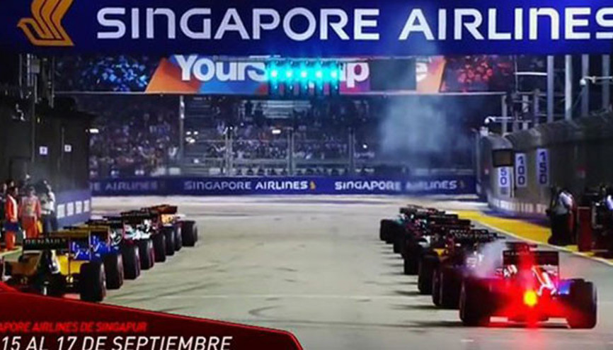 Singapur Grand Prixinde ilk sıranın sahibi belli oldu