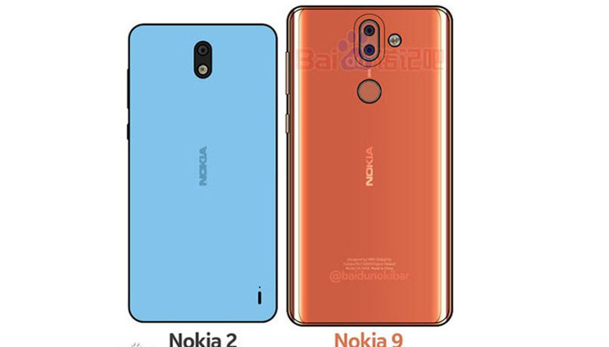 Nokia 2 ve Nokia 9 yan yana görüntülendi