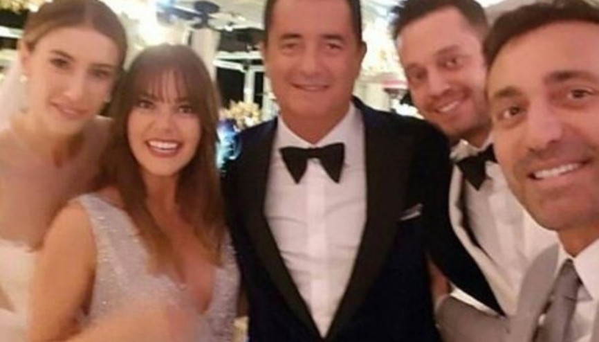 Acun ile Şeymanın düğününe ünlü akını