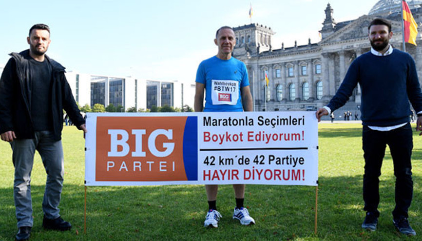 BİG her kilometrede bir partiyi protesto edecek