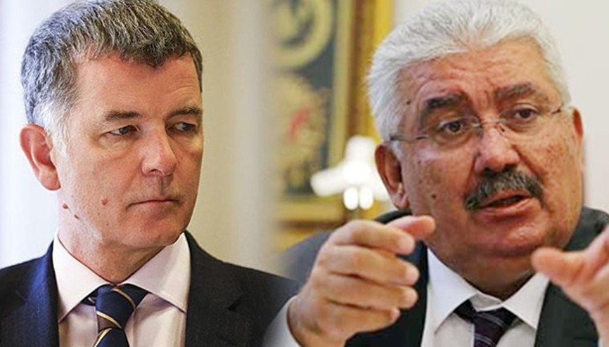 MHP ile İngiliz Büyükelçi Richard Moore arasında atışma