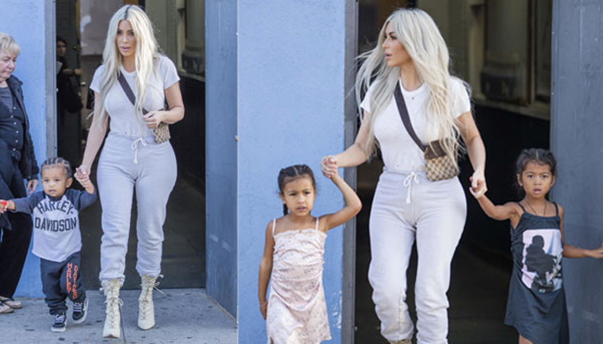 Kim anne çocuklarıyla