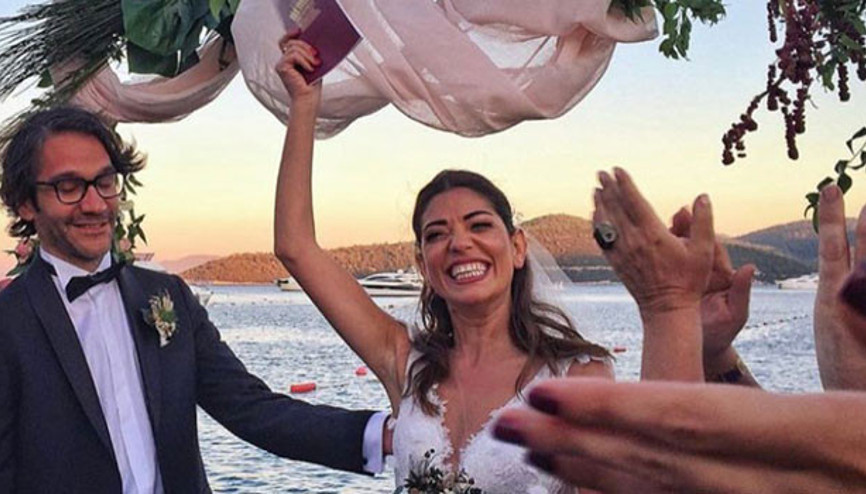 Ceren Moray, Fransız sevgilisi Nicco ile evlendi