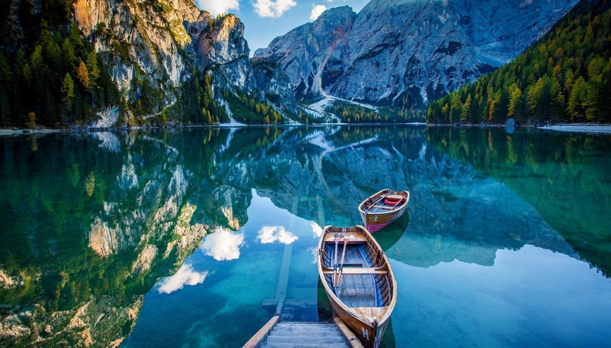Avrupada doğal güzellik:  Lago di Braies