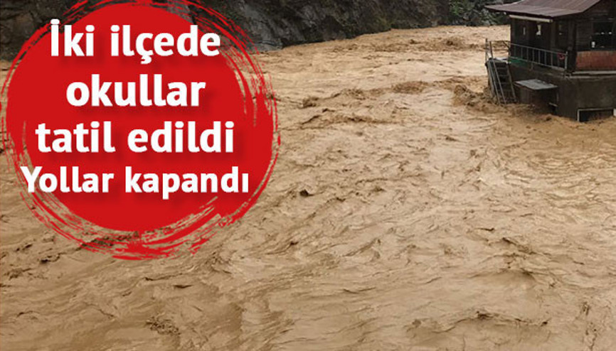 Rizedeki sel felaketi can aldı
