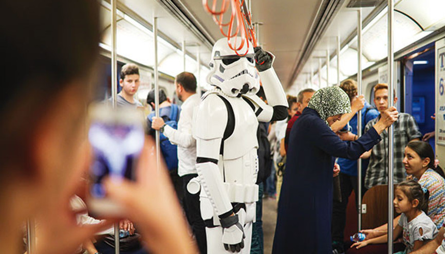 Kızılay’da bir Stormtrooper